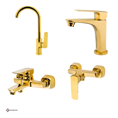 Spinel 4-Piece Faucet Set