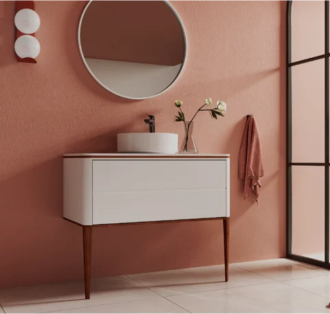 ست کابینت روشویی کاپریس ۹۰ دیواری تولید بومرنگ
