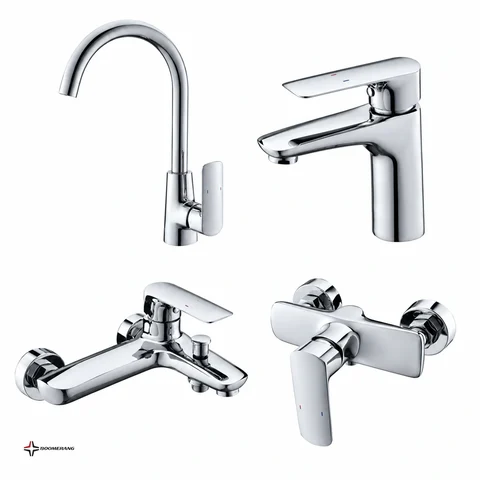 Flurite 4-Piece Faucet Set