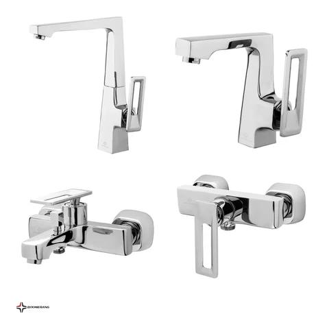 Violet 4-Piece Faucet Set
