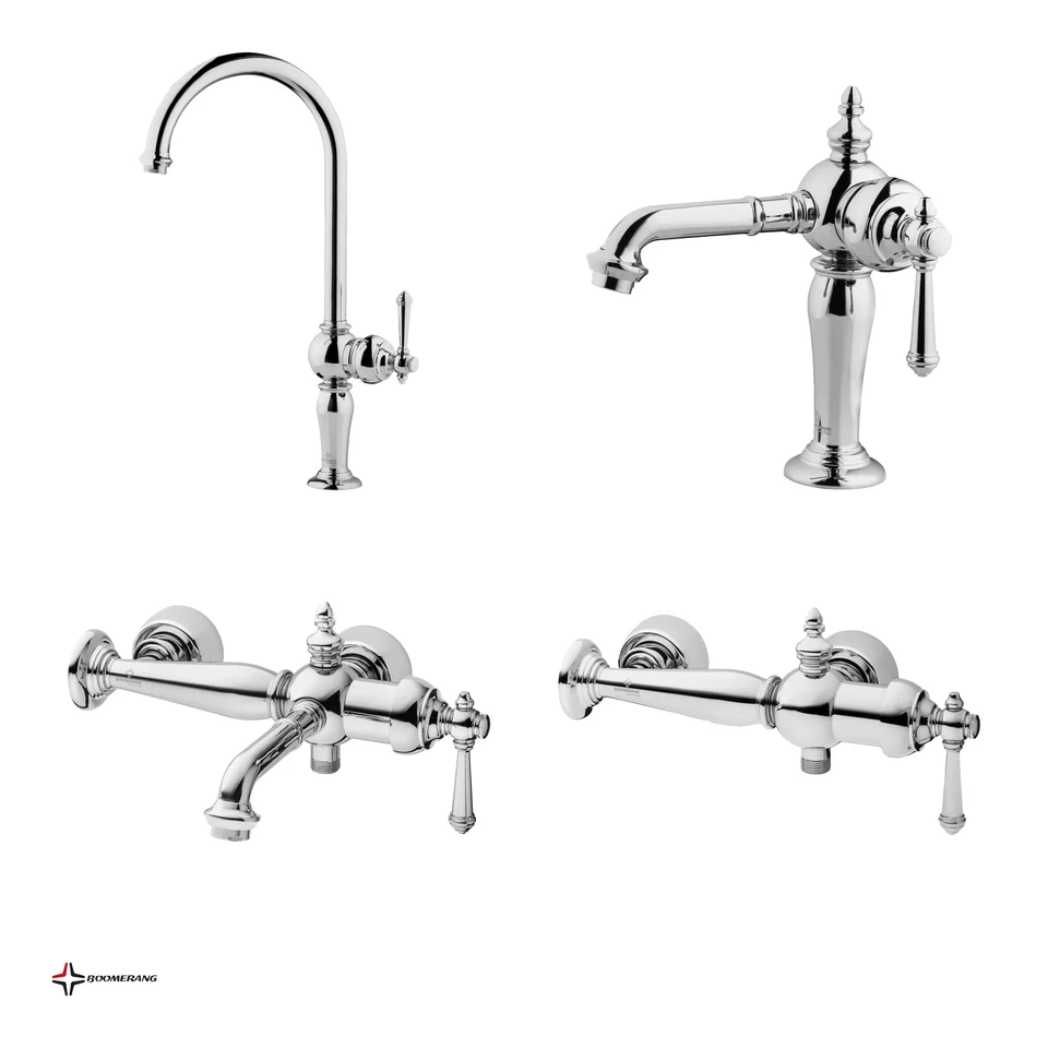 Renaissance 4-Piece Faucet Set