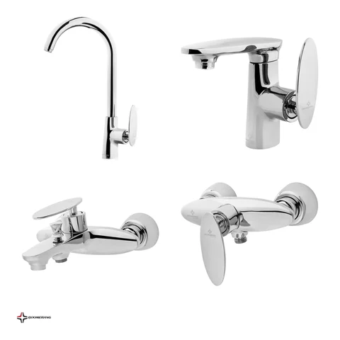 Seven 4-Piece Faucet Set