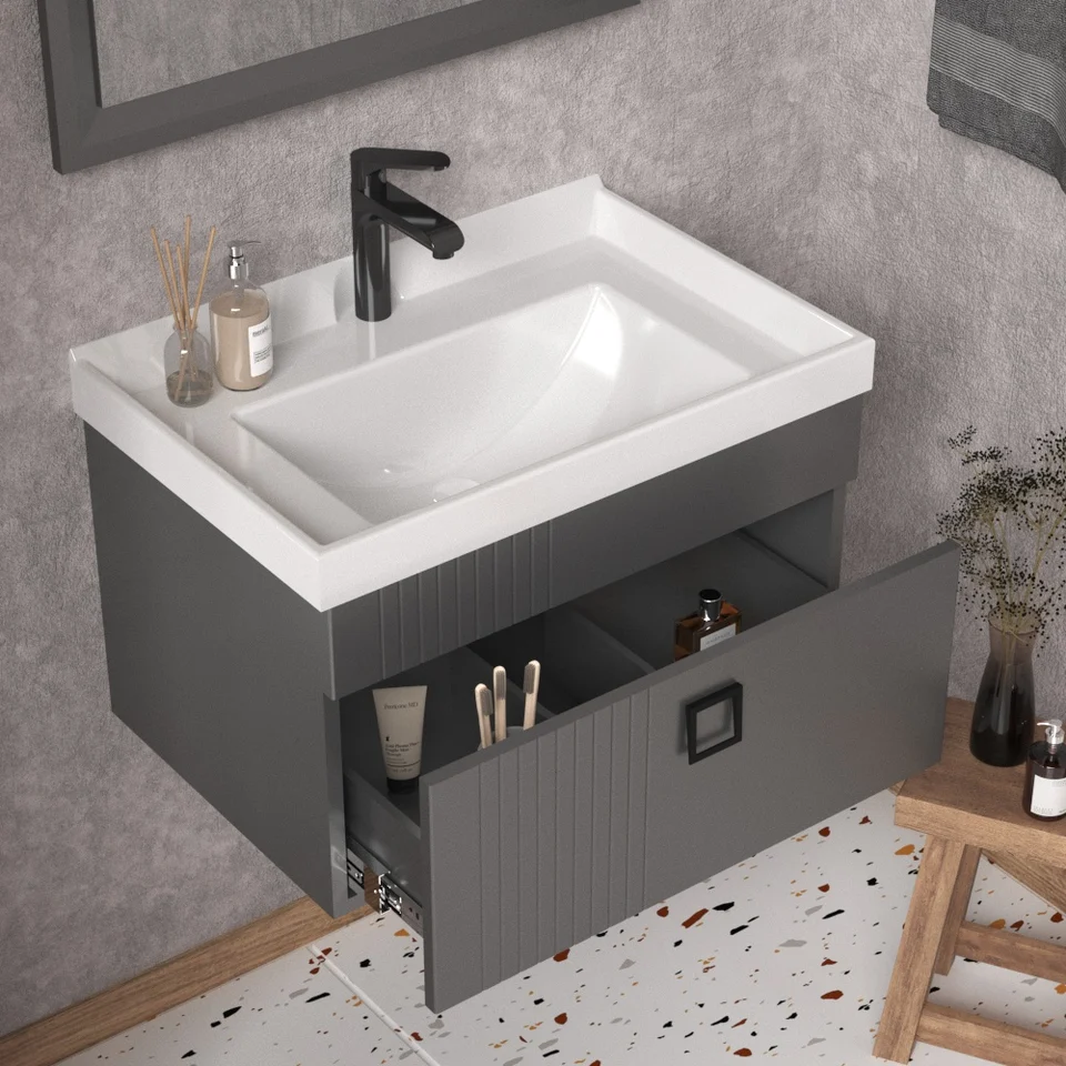 ست کابینت روشویی رایا ۶۰ دیواری تولید بومرنگ