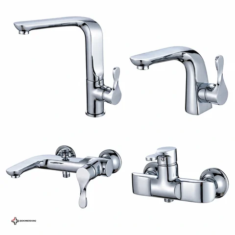 Bismuth 4-Piece Faucet Set
