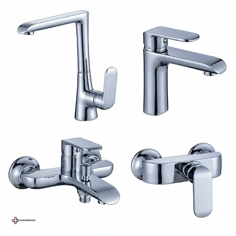 Opal 4-Piece Faucet Set