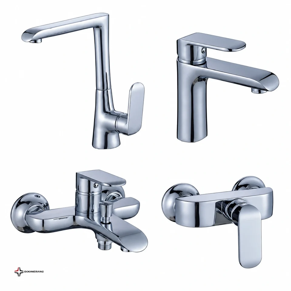 Opal 4-Piece Faucet Set
