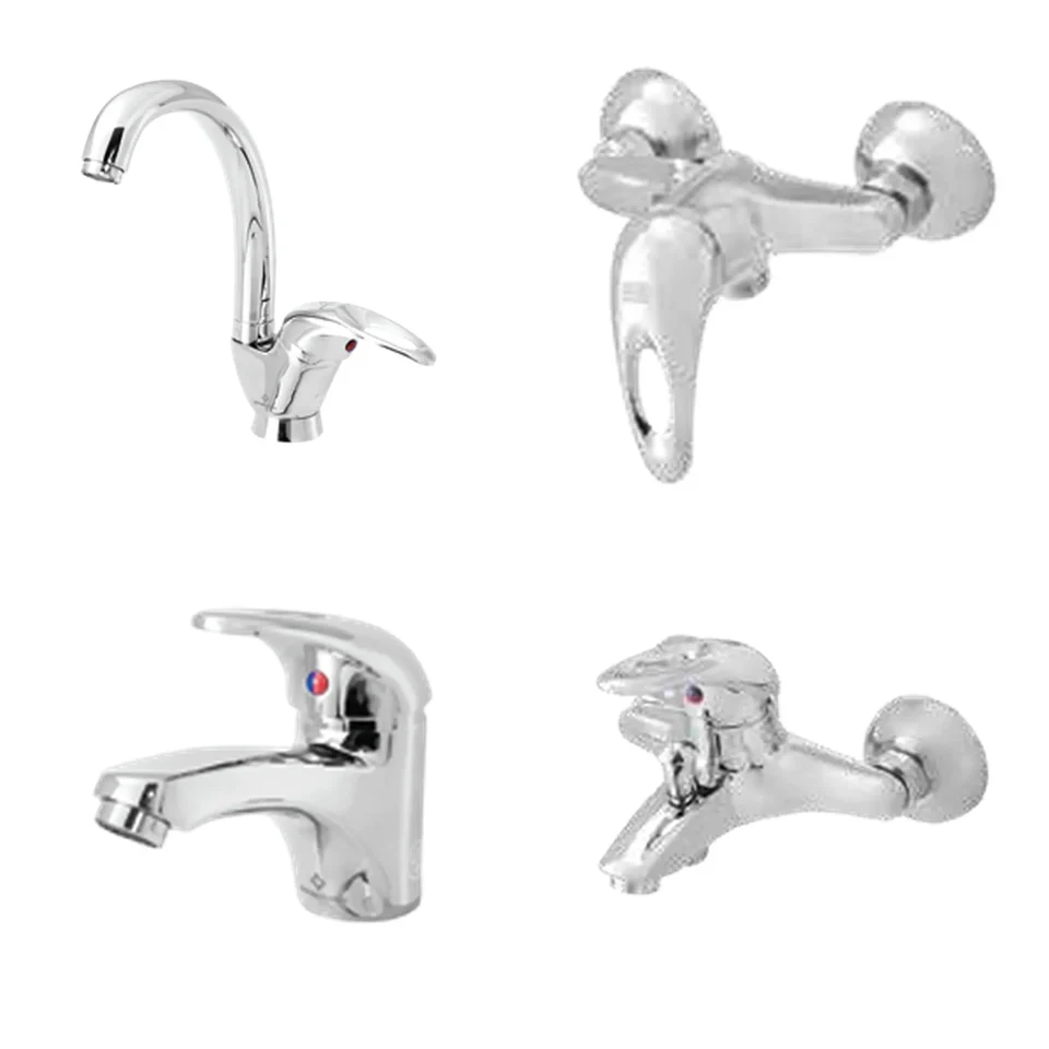 Selenite 4-Piece Faucet Set