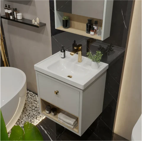 ست کابینت روشویی آستریا ۵۰ دیواری تولید بومرنگ