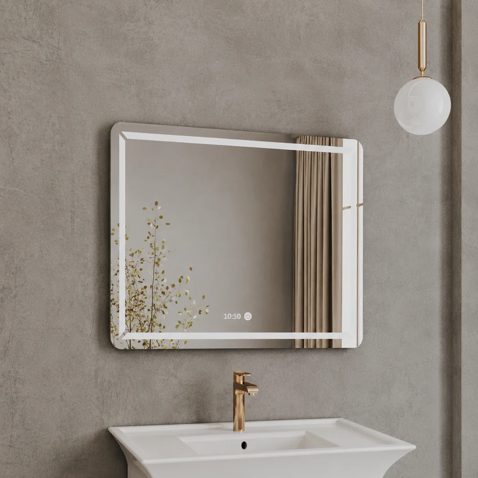 Mirror Victoria 70 Touch & Clock