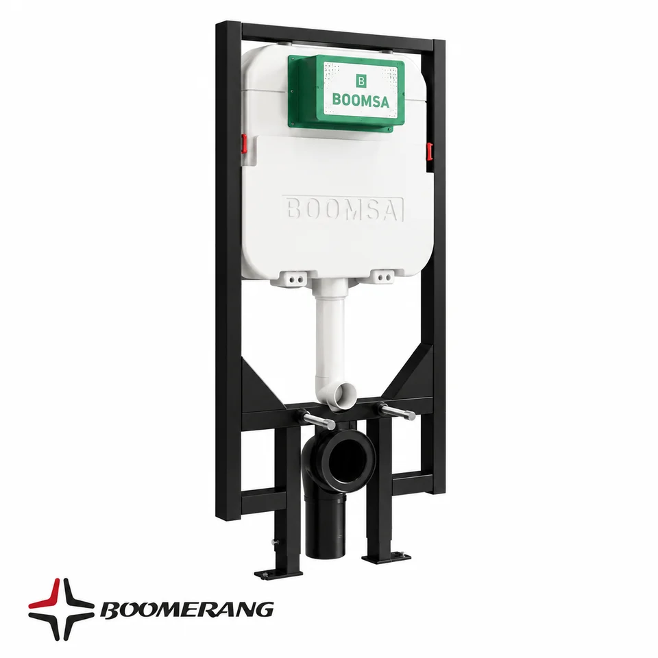 Graviton wall-hung concealed cistern with structure