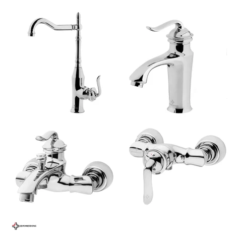 Amitis 4-Piece Faucet Set