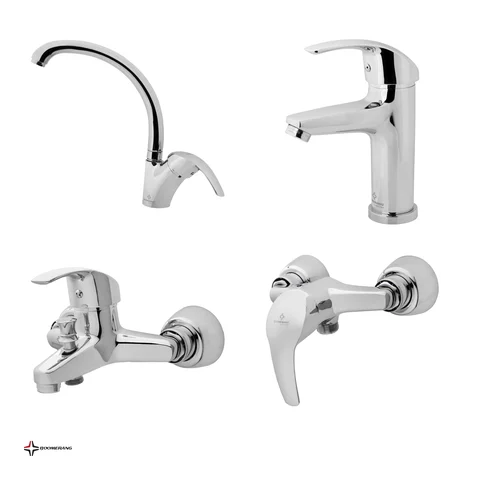 Topaz 4-Piece Faucet Set