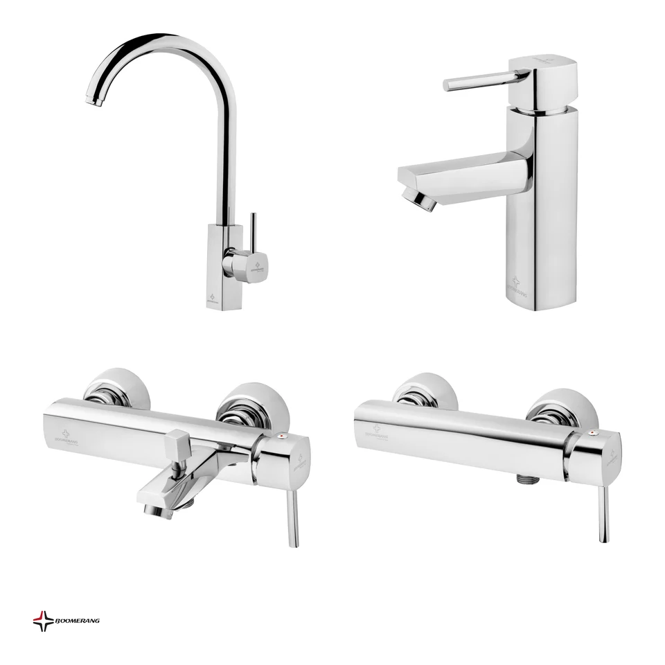 Albite 4-Piece Faucet Set